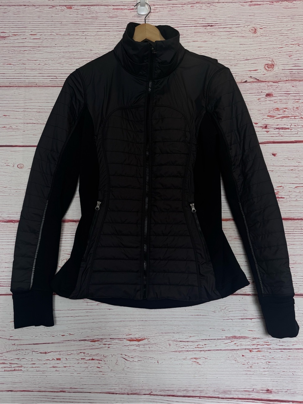 Lululemon First Mile Jacket in Black Sz 8